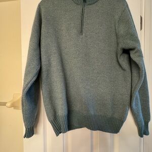 Peter Milar 100% Pure Cashmere Quarter Zip
